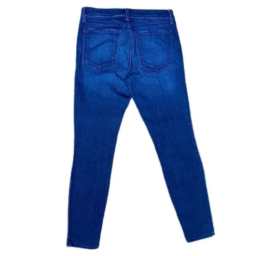 Pistola Skinny Cropped 5 Pocket Blue Jeans Size 28